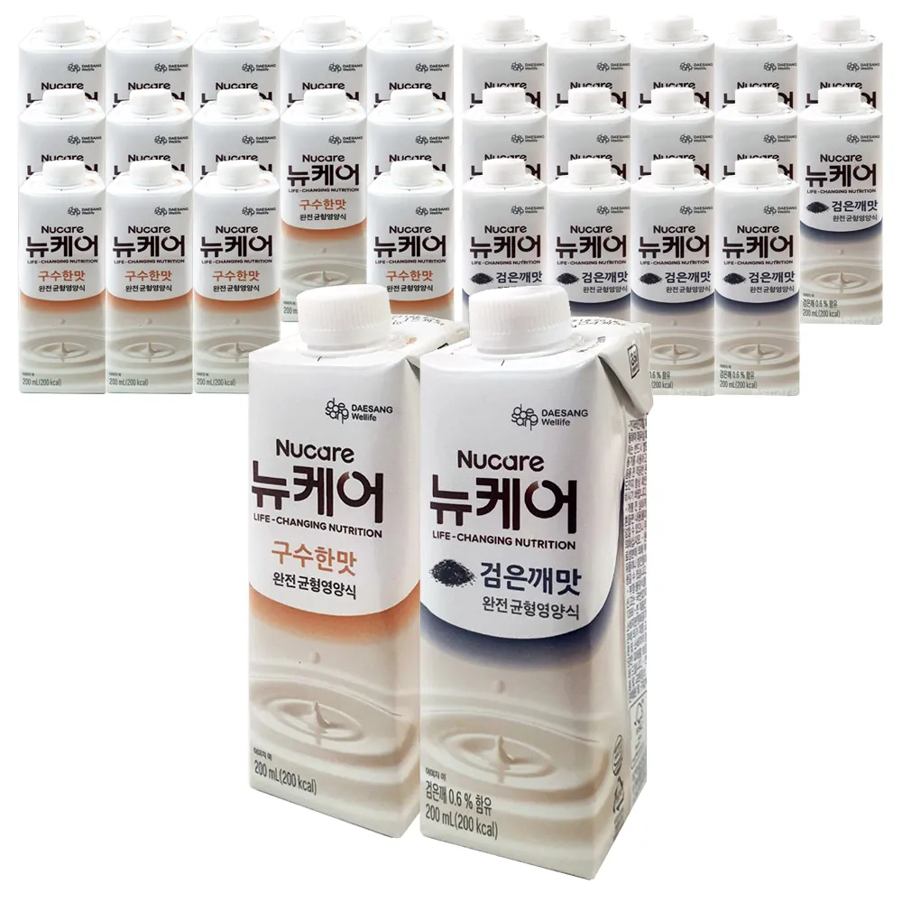 뉴케어 구수한맛 + 검은깨맛 반반 30팩