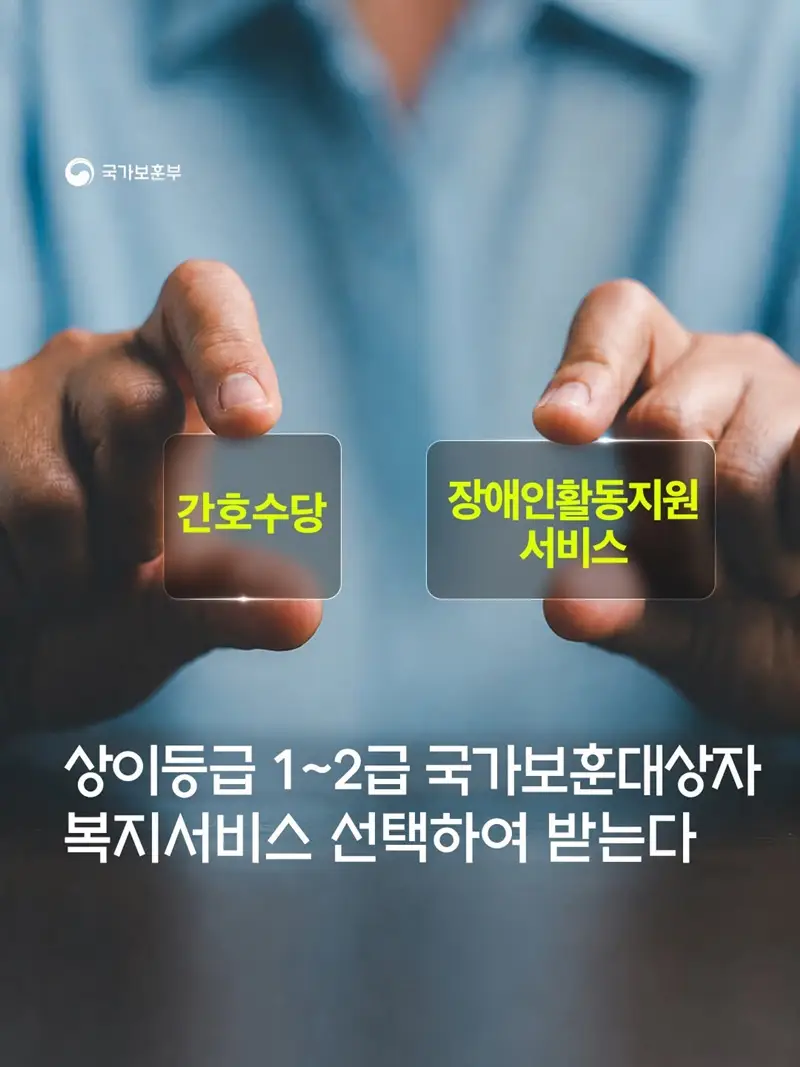 상이등급 1~2급 국가보훈대상자 복지서비스 선택권 확대 사진 1